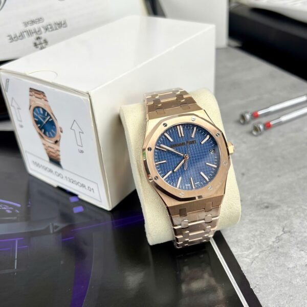 Audemars Piguet 15500 Replica 11 Watch Blue Dial APS Factory 41mm