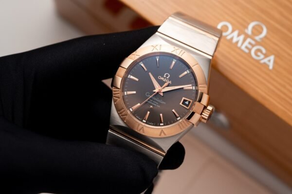 Omega Constellation Brown Dial Replica Watch VS Factory 38mm