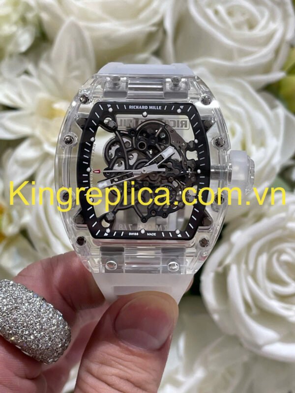 Richard Mille RM055 Bubba Watson Custom Sapphire Case World-s Top 1 Exclusive Watch 42.7×49.9mm